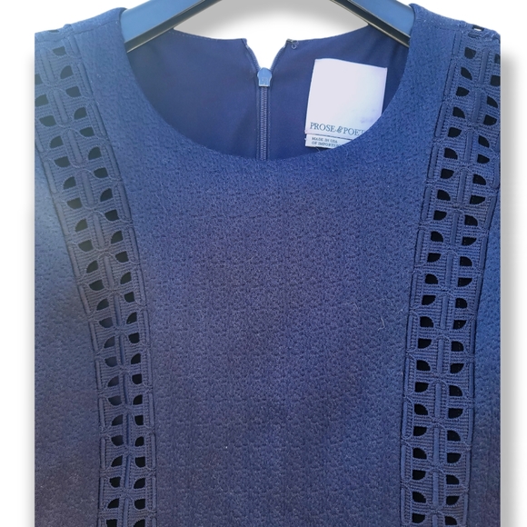 PROSE & POETRY "Billy" Flounce Fit and Flare Mini Ruffle tiered dress - Picture 11 of 12